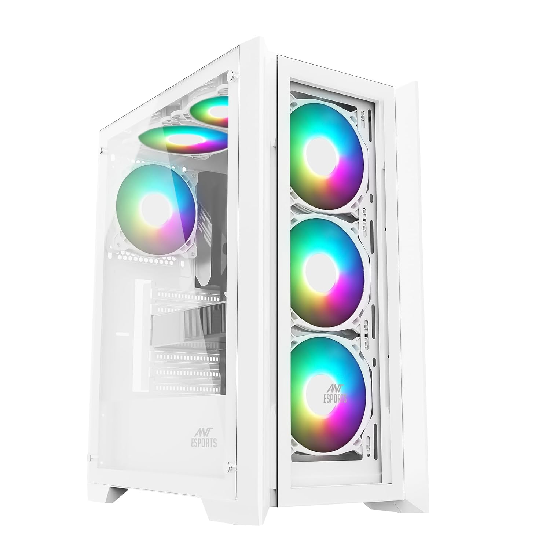 Ant Esports ICE-170TG Mid-Tower Computer Case/Gaming Cabinet